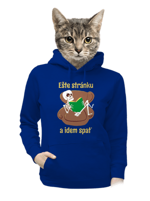 Ešte stránku dámska mikina klokanka Royal Blue Mal