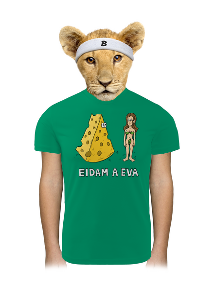 Eidam a Eva detské športové tričko Kelly Green Mal
