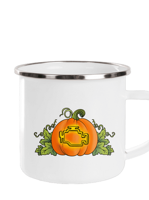 Strašidelný Halloween plecháčik White