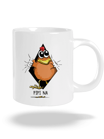 Pipina veľký hrnček White