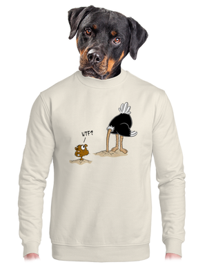 unisex mikina bez kapucne