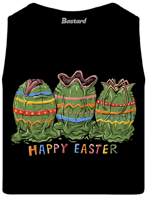 Happy Easter pánske tielko Black