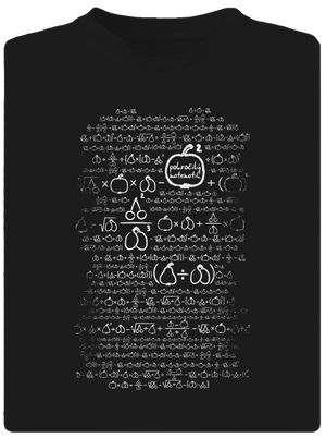 Matematik detské športové tričko Black