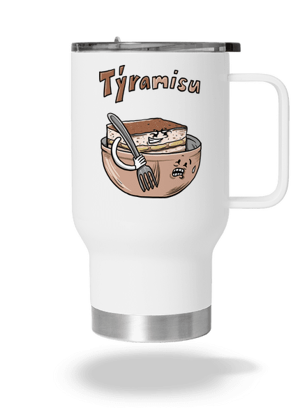 Týramisu termohrnček White