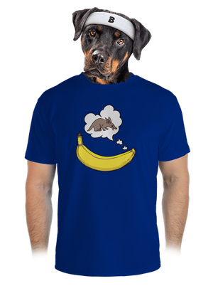 Samica hrabáča pánske športové tričko Royal Blue Mal