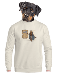 unisex mikina bez kapucne