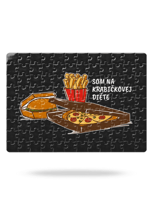 Krabičková diéta puzzle White