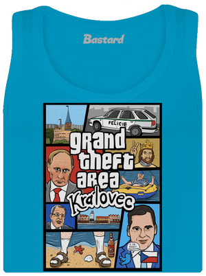 Královec dámske tielko klasické Blue Atol