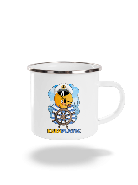 Kuraplavec plecháčik White