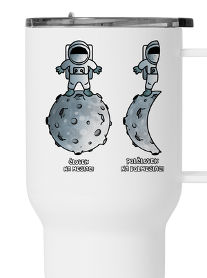 Polčlovek na polmesiaci termohrnček White