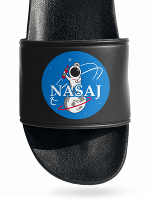 Nasaj šľapky Black