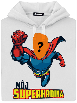 Môj superhrdina dámska mikina klokanka White