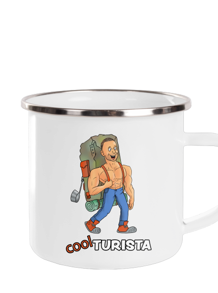 Cool turista plecháčik White