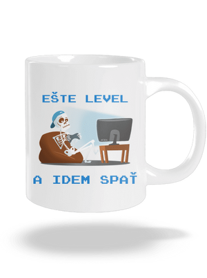 Ešte level veľký hrnček White