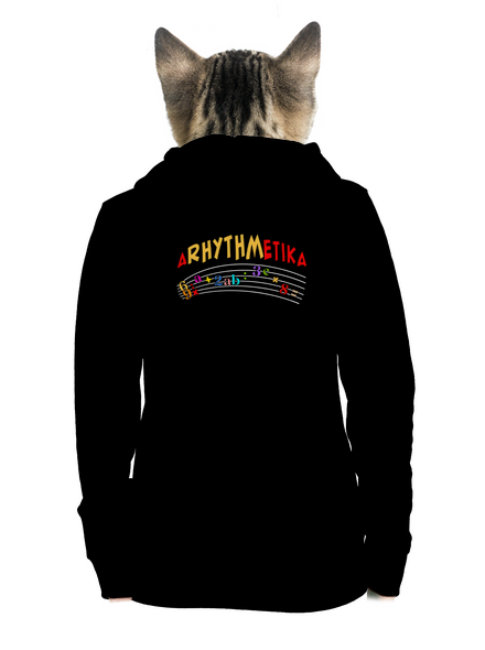 Arhythmetika dámska mikina na zips Black