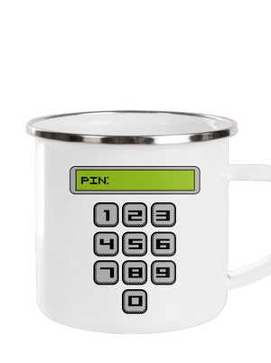 PIN plecháčik White