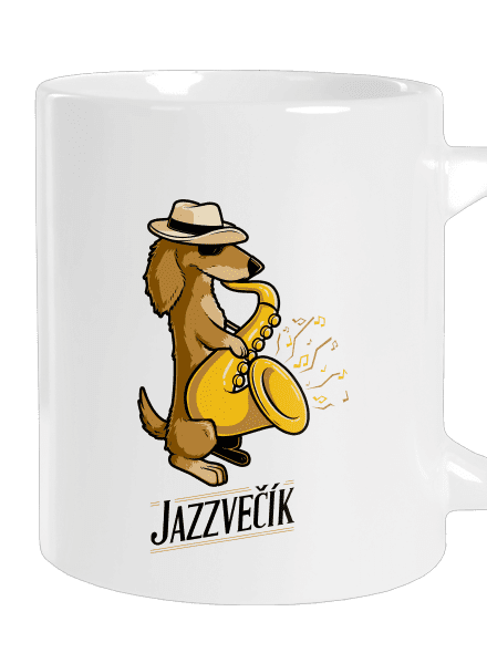 Jazzvečík veľký hrnček White
