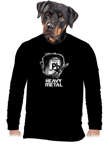 Heavy Metal pánske dlhý rukáv Black