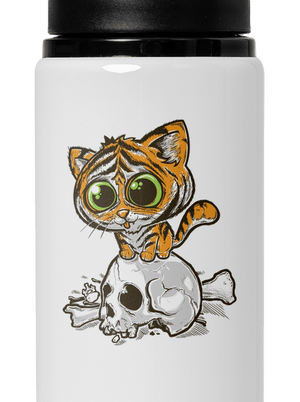 Tigrík flaša na vodu White