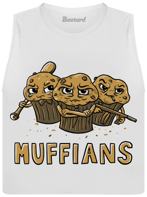 Muffians dámske tielko voľné White