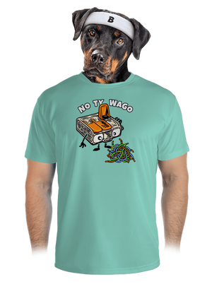 Wago svorka pánske športové tričko Mint Mal