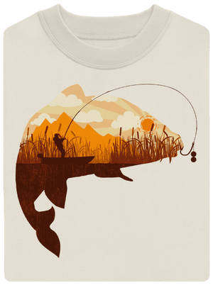 Kapitálny úlovok unisex mikina bez kapucne Off White