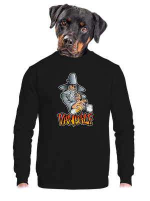 unisex mikina bez kapucne