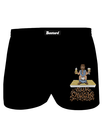 BurChuck pánske trenky Black