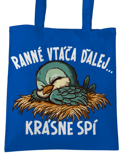 Ranné vtáča spí taška Bright Royal