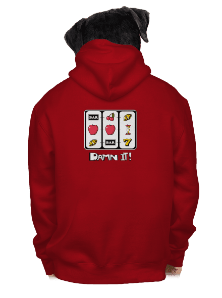Automat pánska mikina na zips Red