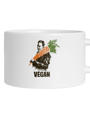 Vegan hrnček makronka White