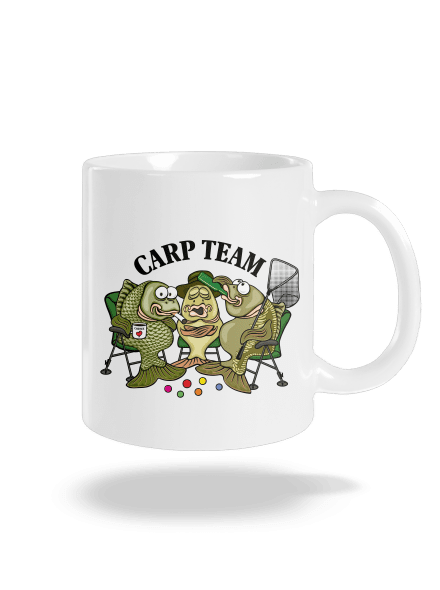 Carp Team klasický hrnček White