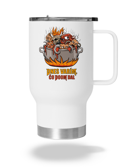 Čo Doom dal termohrnček White
