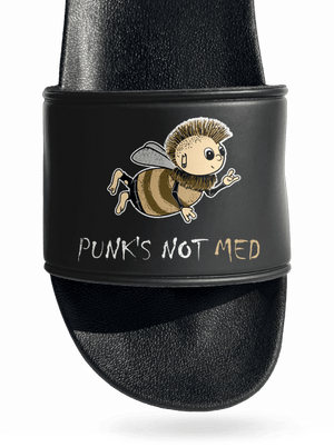 Punks Not Med šľapky Black