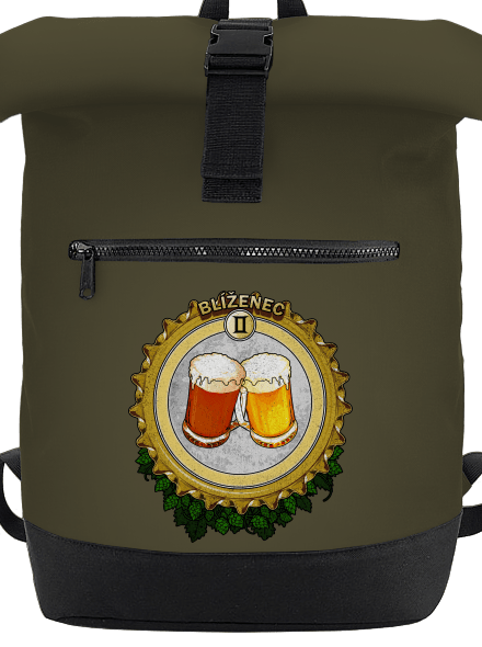 Pivný horoskop: Blíženec batoh Military Green