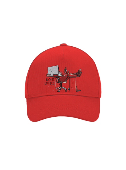 Home Office šiltovka baseballka Classic Red