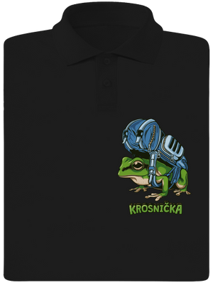 Krosnička pánska polokošeľa Black