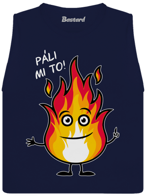 Páli mi to dámske tielko voľné Navy