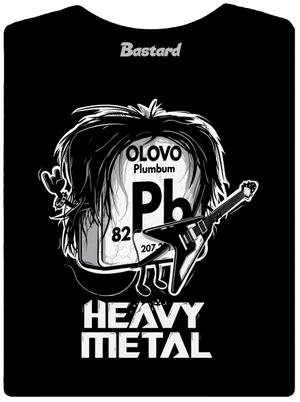 Heavy Metal dámske tričko Black