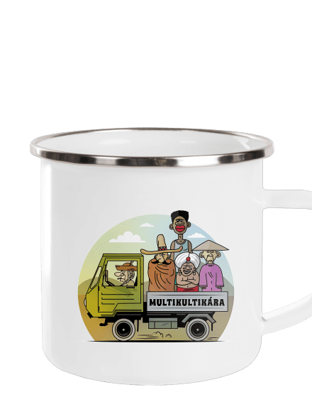 Multikultikára plecháčik White