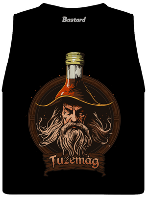 Tuzemág dámske tielko voľné Black