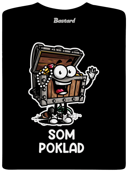 Som poklad detské tričko Black