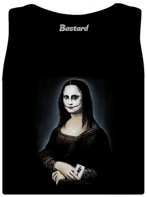 Mona Joker Lisa dámske tielko klasické Black