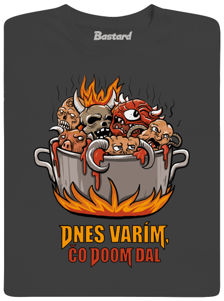 Čo Doom dal pánske dlhý rukáv Dark Grey