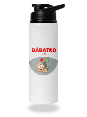 Bábätko volá flaša na vodu White