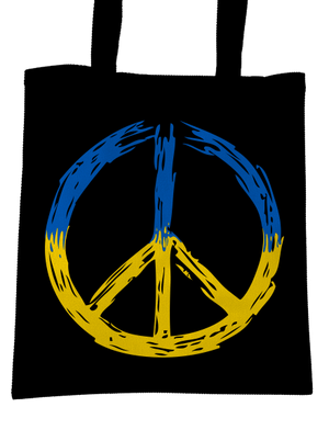 Ukrajina - Peace taška Black