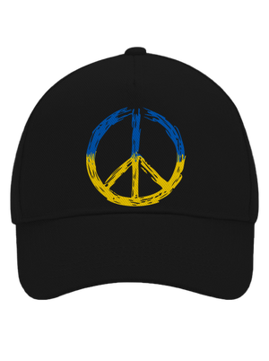 Ukrajina - Peace šiltovka baseballka Black