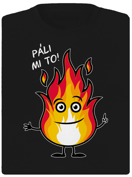 Páli mi to dámske športové tričko Black