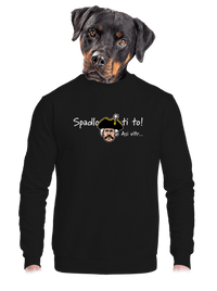 unisex mikina bez kapucne