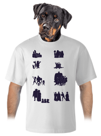 unisex tričko oversized